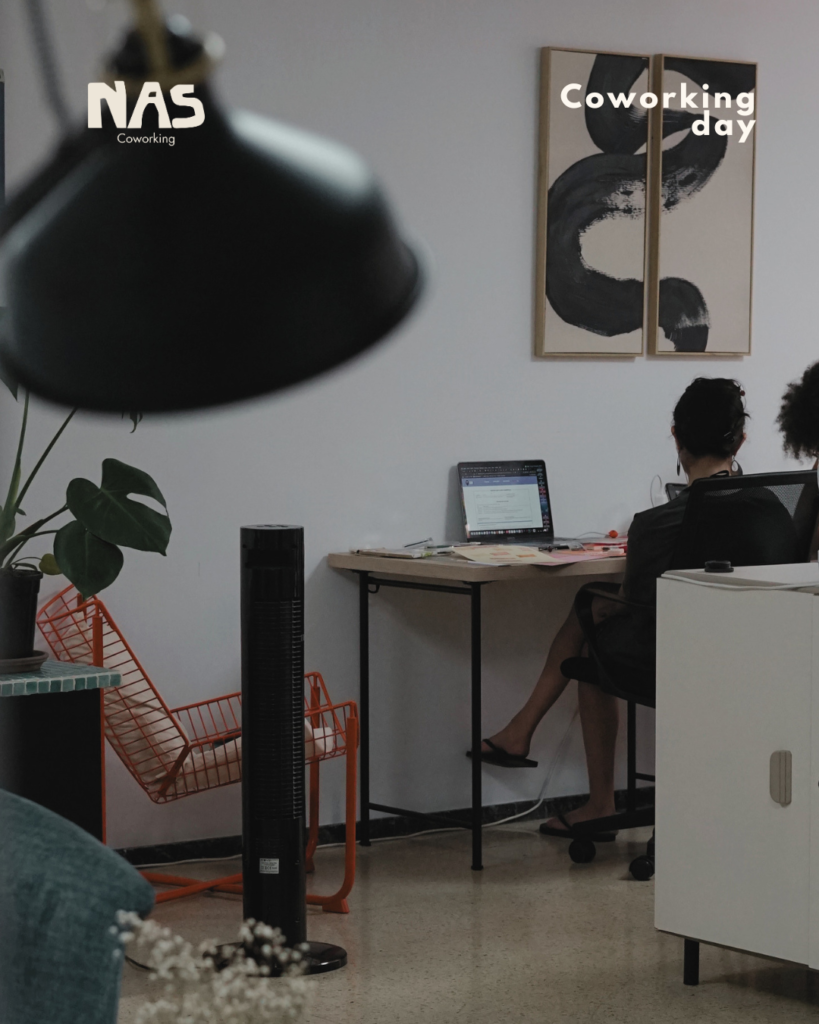 Coworking space at Nas Coworking in Las Palmas de Gran Canaria